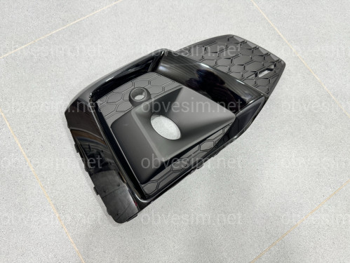 Решітка бампера ПРАВА S-Line Black 8W6807682TT94 для Audi A5 B9 2020-2025
