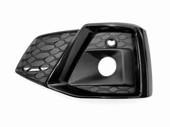 Решітка бампера ЛІВА S-Line Black 8W6807681TT94 для Audi A5 B9 2020-2025