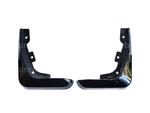 Бризковики передні Lexus ES 2006-2012 колір чорний лак комплект 2шт.