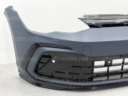 Передній бампер R LINE Volkswagen Golf 8 2021-