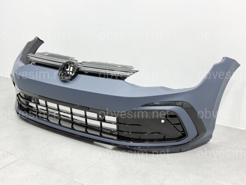 Передній бампер R LINE Volkswagen Golf 8 2021-