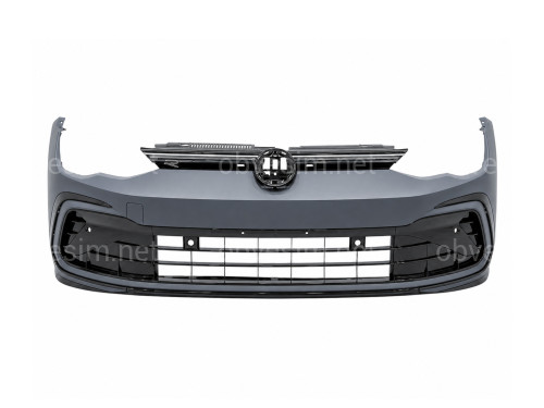 Передній бампер R LINE Volkswagen Golf 8 2021-
