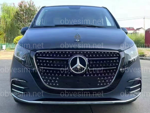 Бампер передній AMG CHROME 2024+ для Mercedes V Class Vito Metris W447 2014-
