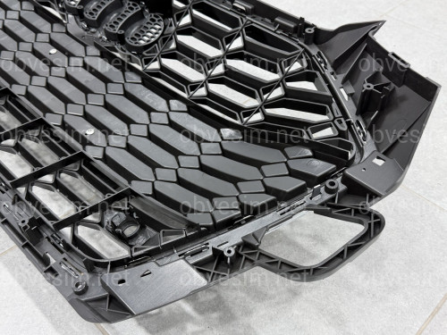 Решітка радіатора стиль RS4 для Audi A4 B9 2020-2024