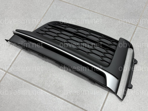 Решітка бампера ЛІВА S-Line 8W6807681FRU6 для Audi A5 B9 2016-2019