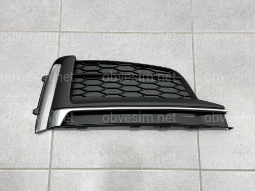 Решітка бампера ПРАВА S-Line 8W6807682FRU6 для Audi A5 B9 2016-2019