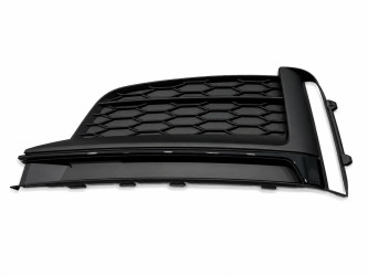 Решітка бампера ЛІВА S-Line Black 8W6807681FT94 для Audi A5 B9 2016-2019