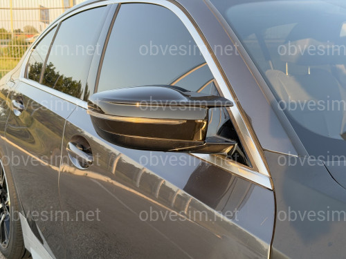 Корпуси дзеркал M LOOK BMW G11 G12 G14 G15 G16 G20 G21 G22 G23 G26 G30 G31 G32 чорний глянець V2