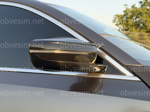 Корпуси дзеркал M LOOK BMW G11 G12 G14 G15 G16 G20 G21 G22 G23 G26 G30 G31 G32 чорний глянець V2