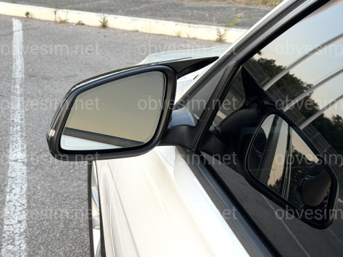 Кришки дзеркал для BMW 3 series F30 F31 2012-2018, чорний глянець