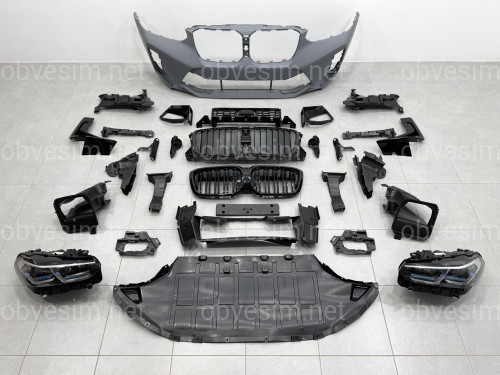 Рестайлінг комплект обвісу X4M F98 2022+ для BMW X4 G02 F98 2018-2021