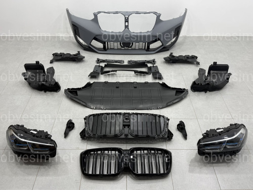 Рестайлінг комплект обвісу X4M F98 2022+ для BMW X4 G02 F98 2018-2021
