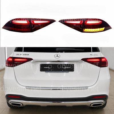 Фонари задние рестайлинг для Mercedes GLE Class V167 2023-