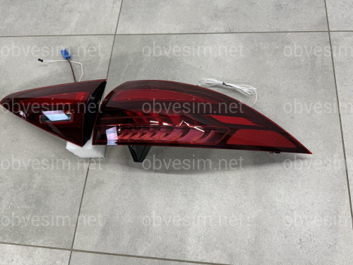 Фонари задние рестайлинг для Mercedes GLE Class V167 2023-