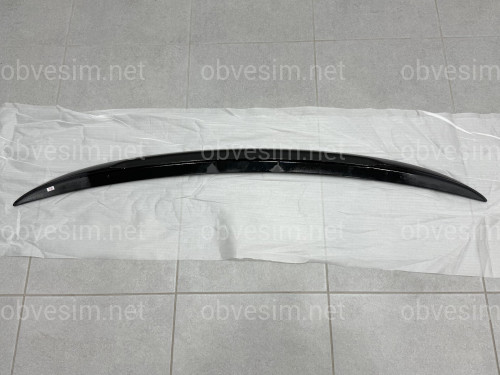 Спойлер ліп багажника для BMW 7 series G11 G12 2015-2022 ABS пластик, чорний глянець