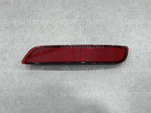 Правий катафот заднього бампера 63147847592 BMW X5 F15 М ПАКЕТ 2013-2018