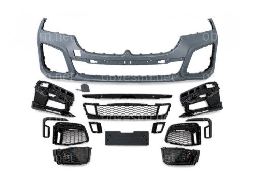 Бампер передній M760 BLACK для BMW 7 series G12 2019-2022