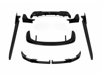 Комплект обвісу леза Paradigm для BMW X5 G05 M paket LCI 2023-2026, колір чорний глянець V1