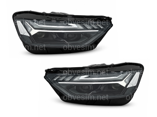 Фари LED рестайлінг 2021+ для AUDI Q5 2017-2020 2шт. комплектні з блоками
