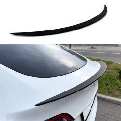 Спойлер ліп для Tesla Model Y 2020-2024 ABS пластик, колір чорний матовий