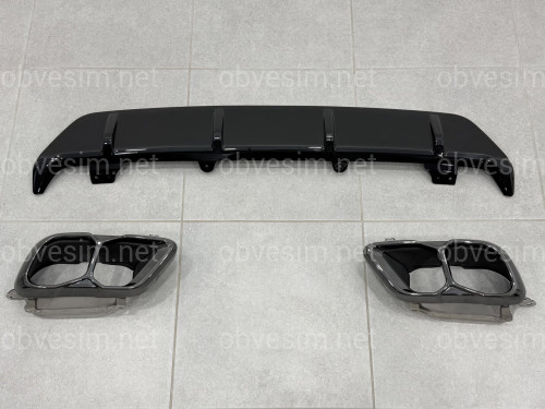 Комплект обвісу M paket LCI Paradigm для BMW X6 G06 2023+, колір чорний глянець