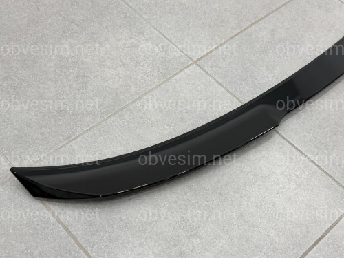 Спойлер ліп M-Performance для BMW 4 series G26 2020- ABS пластик, чорний глянець