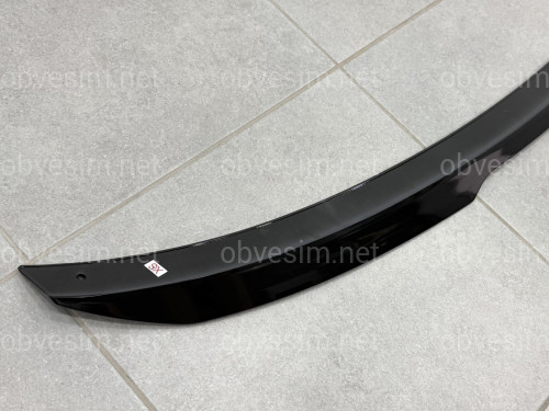 Спойлер ліп M-Performance для BMW 4 series G26 2020- ABS пластик, чорний глянець