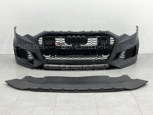 Бампер передній у зборі стиль RS6 для Audi A6 C8 2018+