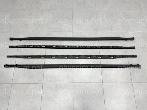 Леза на пороги GTI для Volkswagen Golf 8 2021-