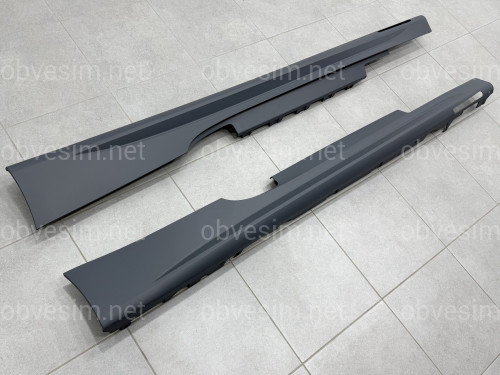 Пороги M Paket для BMW 4 series G22 G23 2020-