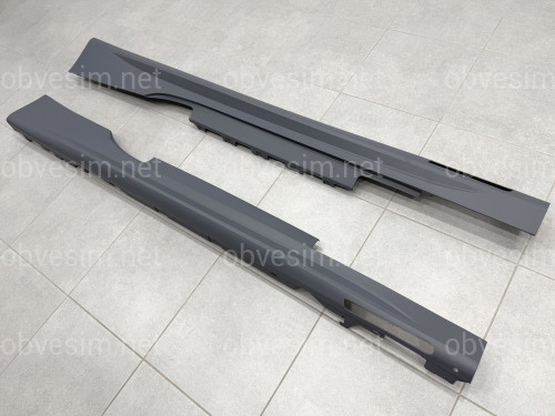 Пороги M Paket для BMW 4 series G22 G23 2020-