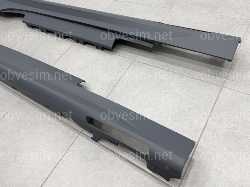 Пороги M Paket для BMW 4 series G22 G23 2020-