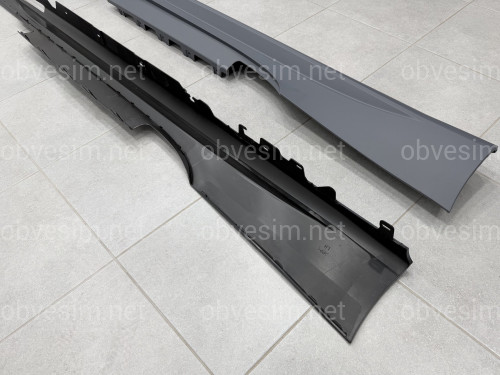 Пороги M Paket для BMW 4 series G22 G23 2020-