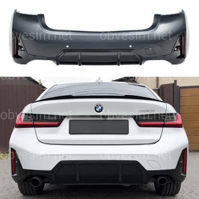 Задній бампер у зборі M paket BMW 3 series G20 G21 2023+