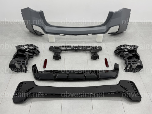 Задній бампер M paket BMW X1 U11 U12 2022-
