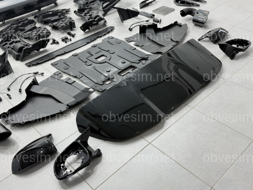 Комплект обвісу X5M F95 BMW для G05 2018-2022 (бампера у зборі, пороги, арки, ніздрі, корпуса дзеркал, зябра, спойлер)