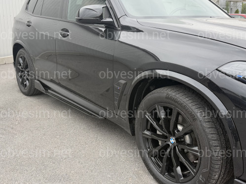 Зябра на крила X5M LCI BMW X5 G05 2018 - 2шт.
