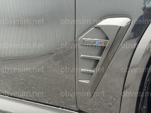 Зябра на крила X5M LCI BMW X5 G05 2018 - 2шт.