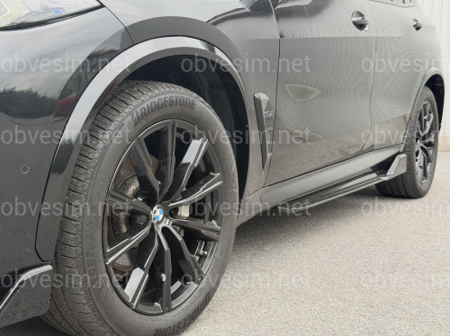 Зябра на крила X5M LCI BMW X5 G05 2018 - 2шт.