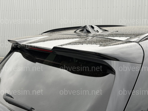 Спойлер на кришку багажника Х5M F95 стиль BMW X5 G05 2019 - чорний глянець