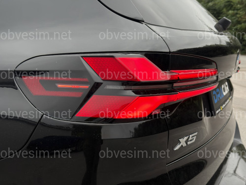 Ліхтарі стопи LCI 2023+ рестайлінг для BMW X5 G05 2018-2022 4шт З НАДПИСОМ BMW