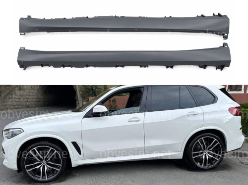 Накладки на пороги M-paket BMW X5 G05 / X5M F95 2019-