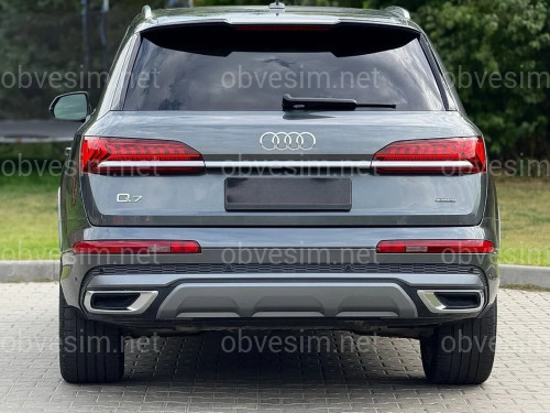 Бампер задній у зборі S-Line для Audi Q7 4M 2020-2024