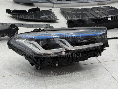 Комплект рестайлінгу передньої частини в стилі M5 LCI 2020+ для BMW 5 series G30 G31 2016-2020 з фарами BMW Laser