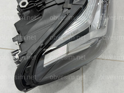 Комплект рестайлінгу передньої частини у стилі M5 LCI 2020+ для BMW 5 series G30 G31 2016-2020 з фарами BMW LED