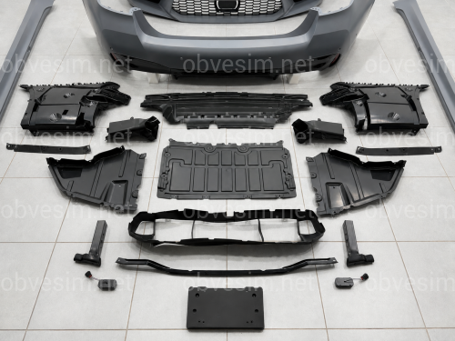 Комплект обвісу стиль M5 F90 LCI для BMW 5 series G30 2020-2023 (передній / задній бампер, пороги)