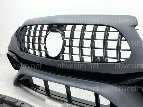 Передній бампер стиль E63 AMG для Mercedes-Benz E-class W213 2020-2023