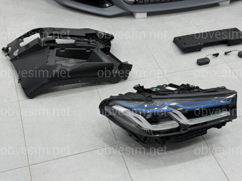 Комплект рестайлінгу передньої частини M paket LCI 2020+ для BMW 5 series G30 G31 2016-2020 з фарами BMW Laser