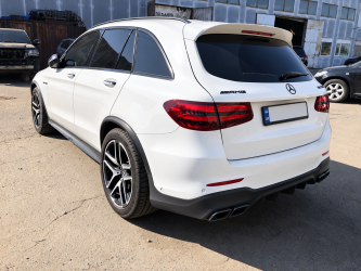 Задній бампер із трубами AMG GLC63 Mercedes-Benz GLC class X253 2015-2019