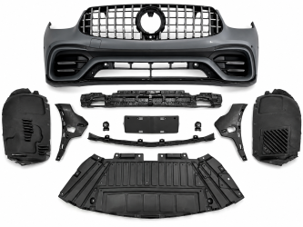 Бампер передній у зборі AMG GLC63 Mercedes GLC X253 C253 2019-2022